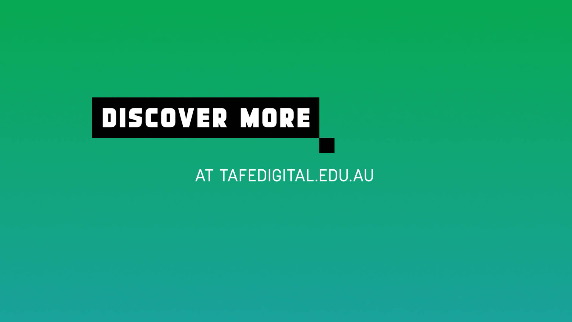 TAFE Digital - Feature Video - Onefishsea